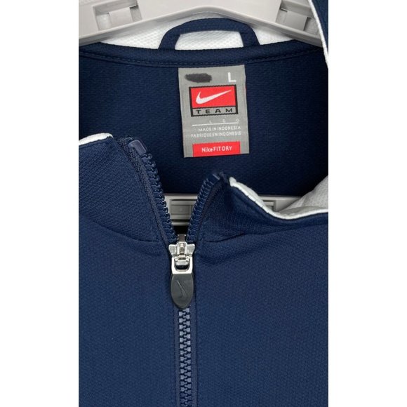 Georgia Tech Yellow Jackets GT Basketball Nike Men’s Large Blue Full Zip Jacket - Picture 7 of 7